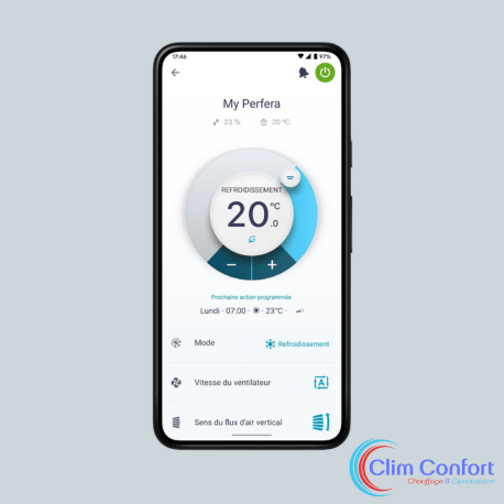 Pilotage à distance de votre climatosation