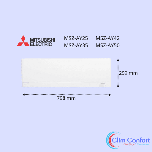 Monosplit mural Mitsubishi electric